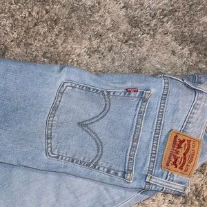 501 Levi’s wedgie skinny jeans
